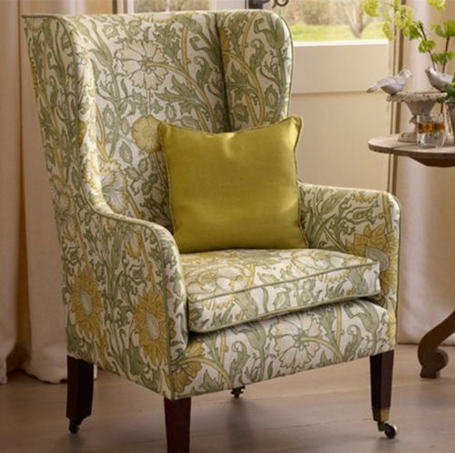Tessuto da tappezzeria - PINK & ROSE  - MORRIS & Co. - per tende / per tende a rullo / a fiori
