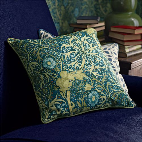 Tessuto da tappezzeria - MORRIS SEAWEED  - MORRIS & Co. - per tende / per tende a rullo / a fiori