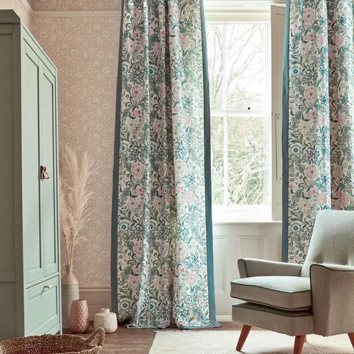 Tessuto da tappezzeria - WILHELMINA  - MORRIS & Co. - per tende / per tende a rullo / a fiori