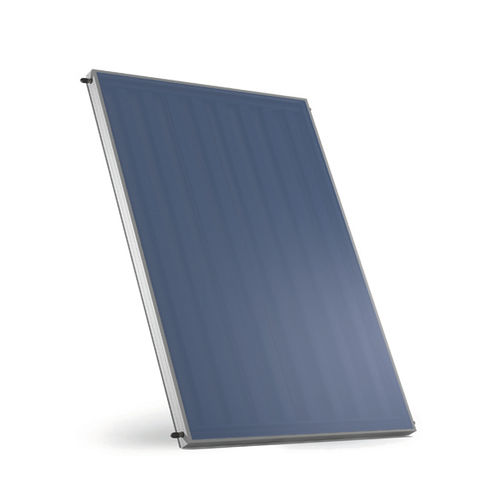Pannello solare termico piano - ES - Calpak-Cicero Hellas - per scaldare l’acqua / con telaio in alluminio / montaggio verticale