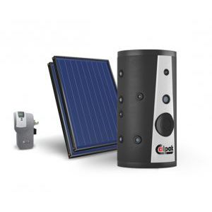 Bollitore solare - WITH M4 SELECTIVE - Calpak-Cicero Hellas - da appoggio / verticale / per uso residenziale