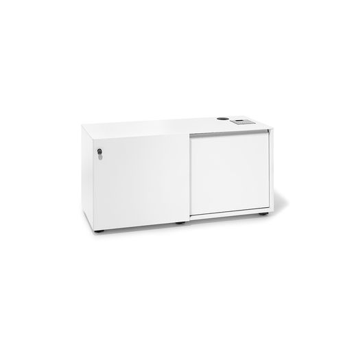 Armadio classificatore basso - KT - Bene GmbH - in laminato / con porta scorrevole / contemporaneo