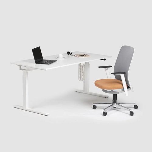 Scrivania per open space - LEVEL LIFT - Bene GmbH - da terra / contemporanea / in MDF
