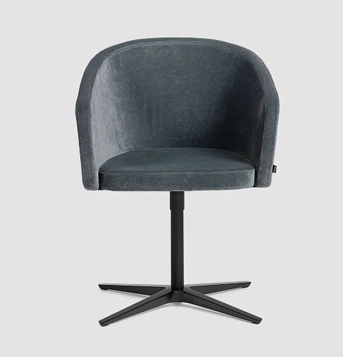 Sedia visitatore contemporanea - CLUB - Bene GmbH - da interno / in tessuto / con supporto in metallo