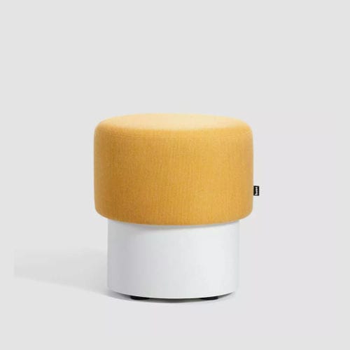 Pouf contemporaneo - PARCS POP-UP - Bene GmbH - in tessuto / in pelle / tondo