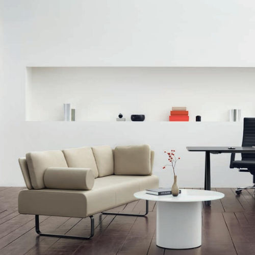 Divanetto imbottito modulare - SETTLE - Bene GmbH - contemporaneo / in tessuto / con supporto in metallo