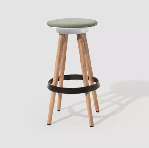 Tavolo alto contemporaneo - TIMBA - Bene GmbH - in MDF / in metallo / in vetro