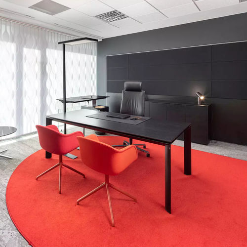 Armadio classificatore basso - AL-K - Bene GmbH - impiallacciato in legno / in alluminio / in vetro