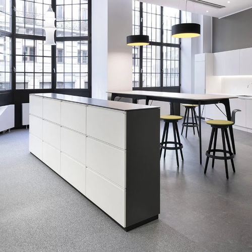 Armadio classificatore basso - K2 - Bene GmbH - alto / in laminato / in vetro