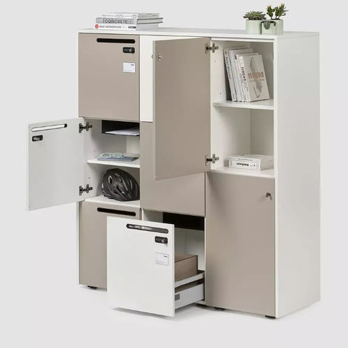 Armadietto spogliatoio in metallo - S - Bene GmbH - a combinazione / per edifici pubblici / per ufficio