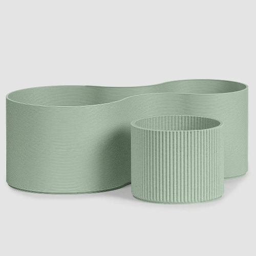 Fioriera in plastica - BFRIENDS - Bene GmbH - rotonda / contemporanea / contract