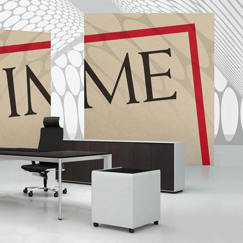 Armadio classificatore basso - AL SELECTION - Bene GmbH - in rovere / in alluminio / con cassetti