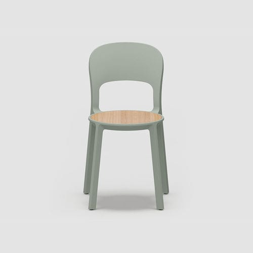Sedia visitatore contemporanea - NOOVO - Bene GmbH - da interno / in tessuto / in pelle