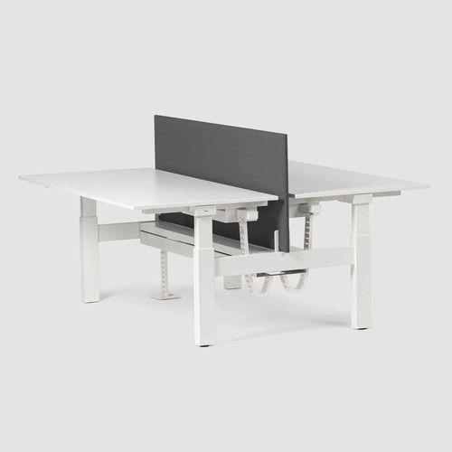 Scrivania per open space - LEVEL TWIN - Bene GmbH - da terra / individuale / contemporanea