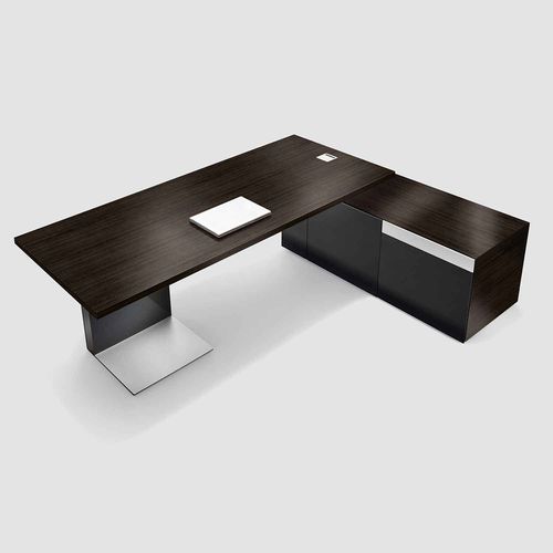 Scrivania direzionale - P2 MANAGEMENT - Bene GmbH - da terra / contemporanea / impiallacciata in legno