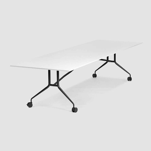 Tavolo moderno - FLEX Falttisch - Bene GmbH - impiallacciato in legno / in melaminico / con supporto in metallo