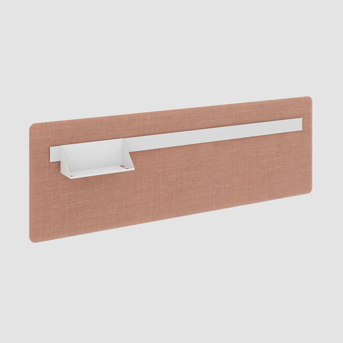 Divisorio per ufficio su scrivania - T-PANEL - Bene GmbH - in tessuto / di protezione / blu