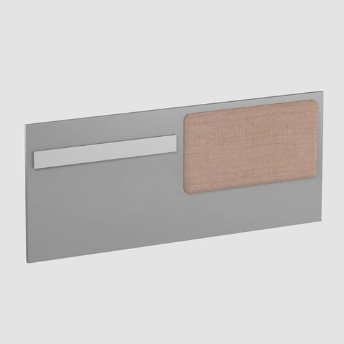 Divisorio per ufficio su scrivania - T-PANEL PURE - Bene GmbH - in tessuto / in legno / in melaminico