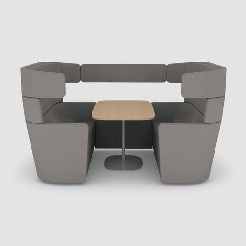 Divano modulare - PARCS AMERICAN DINER - Bene GmbH - contemporaneo / in tessuto / con schienale alto