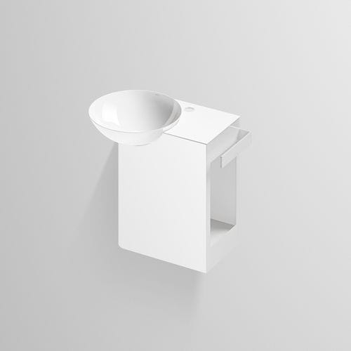 Mobile lavabo sospeso - WP.INSERT SERIES - Alape - in acciaio vetrificato / contemporaneo / senza ante