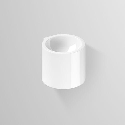 Lavabo sospeso - WT.RS SERIES - Alape - in acciaio vetrificato / antibatterico / rotondo