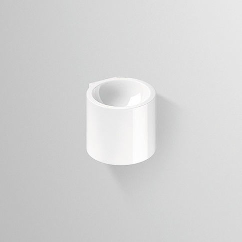 Lavabo sospeso - WT.RS SERIES - Alape - in acciaio vetrificato / rotondo / senza foro