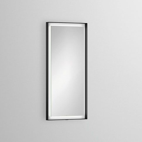 Specchio da bagno a muro - SP.FR SERIES - Alape - contemporaneo / rettangolare / in alluminio