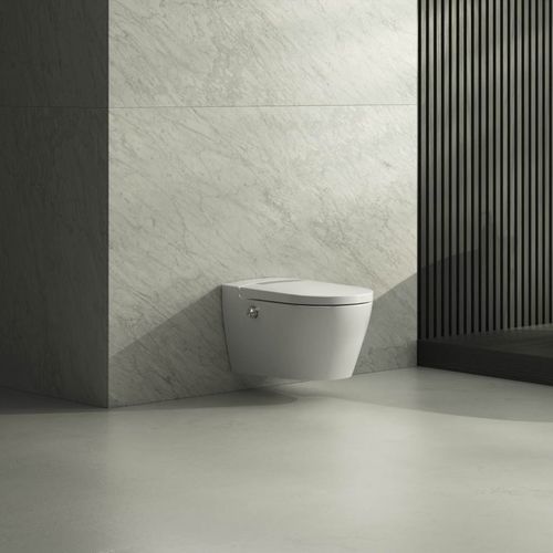 WC con doccetta integrata - CLEANET ALVIA - Alape - sospeso / in ceramica / per uso residenziale