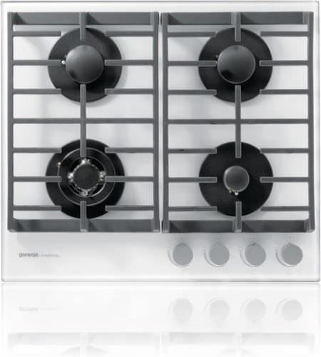 Piano cottura a gas - SIMPLICITY : GT6SY2W - GORENJE - 4 fuochi / da incasso / con manopole