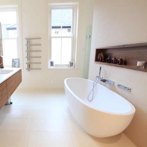 Vasca da bagno ovale - ECO - Castello Luxury Baths - ad isola / in pietra / bianca
