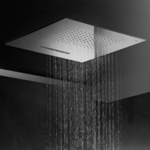 Soffione doccia da incasso a soffitto - 1966054 - Cifial - quadrato / a pioggia / a cascata
