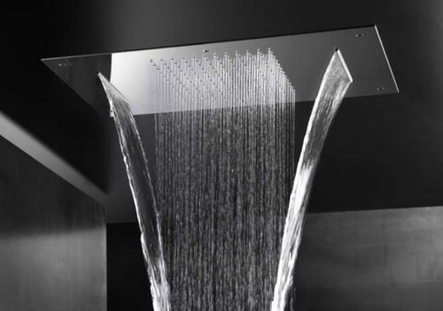 Soffione doccia da incasso a soffitto - 1966055 - Cifial - rettangolare / a pioggia / a cascata