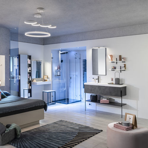 Bagno contemporaneo - ARCHI - Delpha - in Fenix NTM / in calcestruzzo / su misura