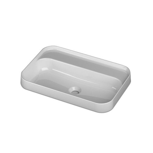 Lavabo da incasso - SL06000101 - Disegno Ceramica - in ceramica / rettangolare / contemporaneo