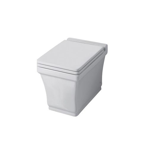 WC da appoggio - NEO : NE00100001 - Disegno Ceramica - in ceramica / con cassetta ad incasso / moderno