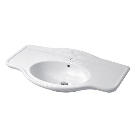 Lavabo da incasso - PAOLINA : PA11000101 - Disegno Ceramica - in ceramica / ovale / contemporaneo