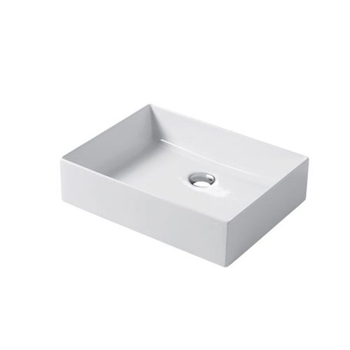 Lavabo da appoggio - SLIM : SS05038001 - Disegno Ceramica - in ceramica / rettangolare / contemporaneo