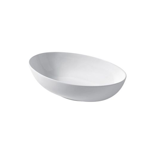 Lavabo da appoggio - SLIM : SL060OV001 - Disegno Ceramica - in ceramica / ovale / contemporaneo