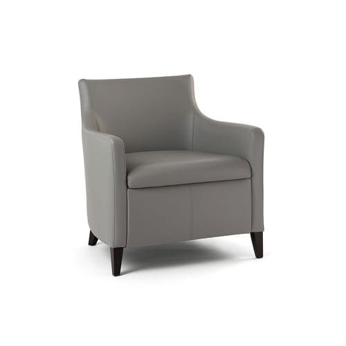 Poltrona contemporanea - MADEIRA LOUNGE 1 - DRIGANI SRL - in velluto / in ecopelle / in legno
