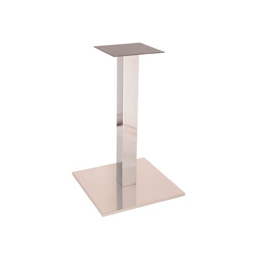 Base per tavolo in acciaio inossidabile lucido - FT 060 - DRIGANI SRL - in acciaio cromato / contemporaneo