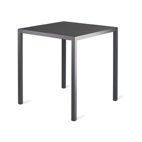 Tavolo contemporaneo - FT/L - DRIGANI SRL - in lamiera / con supporto in metallo / rettangolare