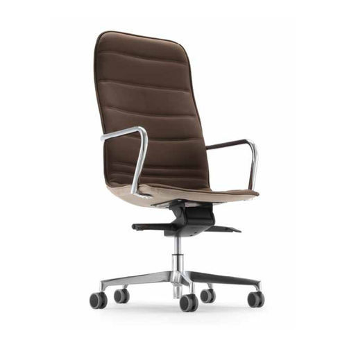 Sedia da ufficio contemporanea - UF 592/A - DRIGANI SRL - da interno / in tessuto / con supporto in metallo