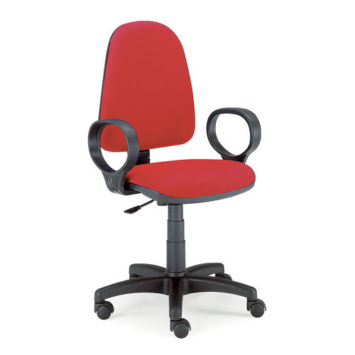 Sedia da ufficio contemporanea - UF 305 - DRIGANI SRL - da interno / in tessuto / con supporto in plastica