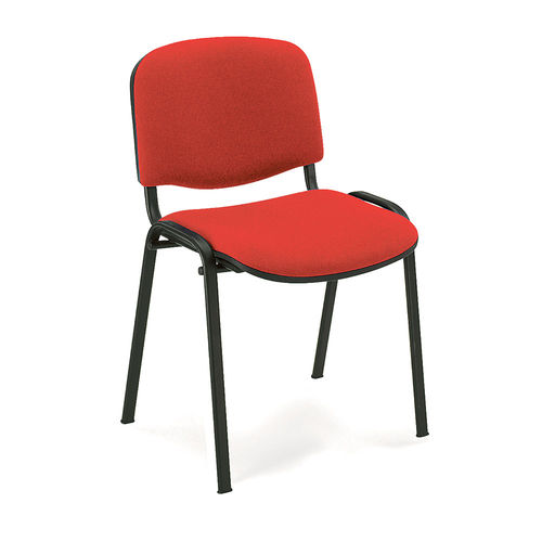Sedia da ufficio contemporanea - UF 100 - DRIGANI SRL - da interno / in tessuto / con supporto in metallo