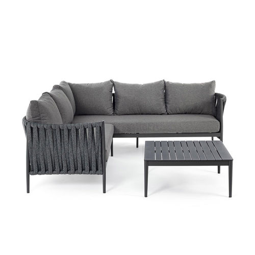 Divano modulare - BRERA - DRIGANI SRL - d'angolo / contemporaneo / da esterno