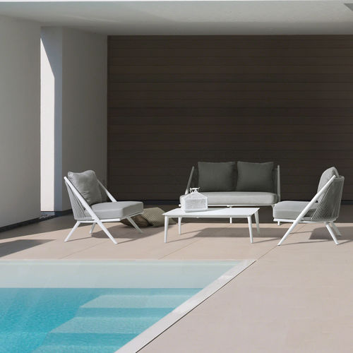 Divano contemporaneo - SANTA CRUZ LOUNGE - DRIGANI SRL - da esterno / in tessuto acrilico / in corda