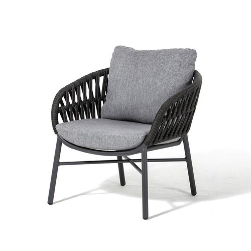 Poltrona contemporanea - drop - DRIGANI SRL - in Textilene® / in corda / in alluminio