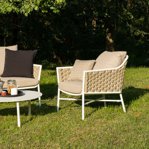 Poltrona da giardino - LOVE - DRIGANI SRL - contemporanea / in Textilene® / in corda