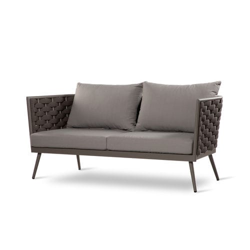Divano contemporaneo - CAPPUCCIO - DRIGANI SRL - da giardino / in Textilene® / in espanso