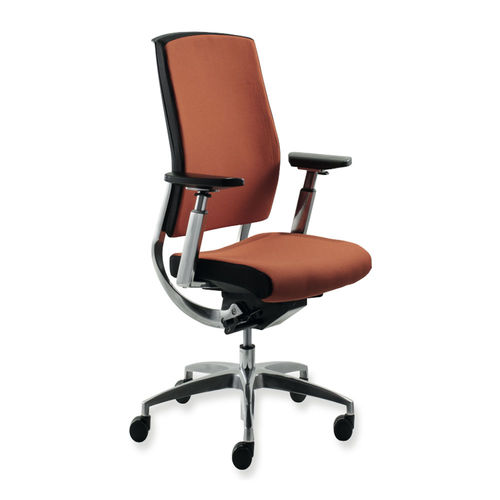 Poltrona direzionale contemporaneo - UF 451 B - DRIGANI SRL - in tessuto / in metallo / con poggiatesta